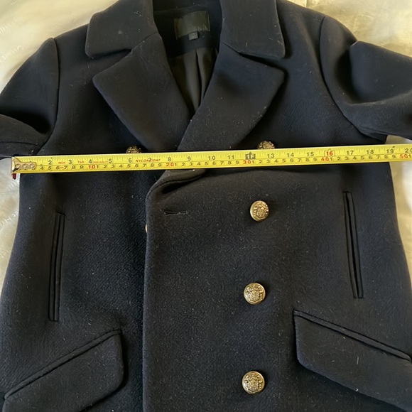 Intermix Navy Peacoat with Gold Buttons - Picture 11 of 13